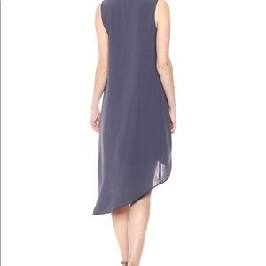 Adrianna Papell asymmetrical crepe dress, size 2